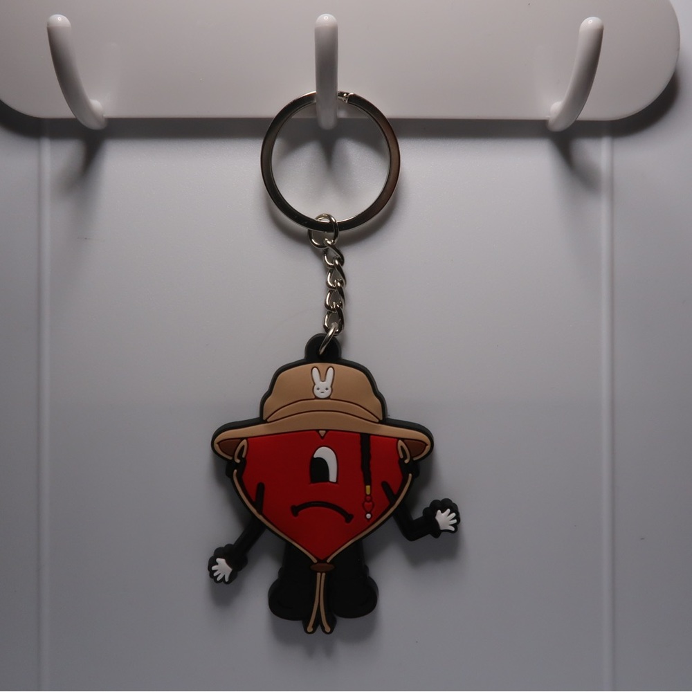 Bad bunny keychain brand new!